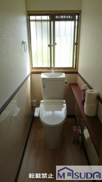 トイレのリフォーム／ 淡路島／洲本市／Ｙ様邸