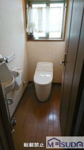 トイレのリフォーム/淡路島/淡路市/A様邸