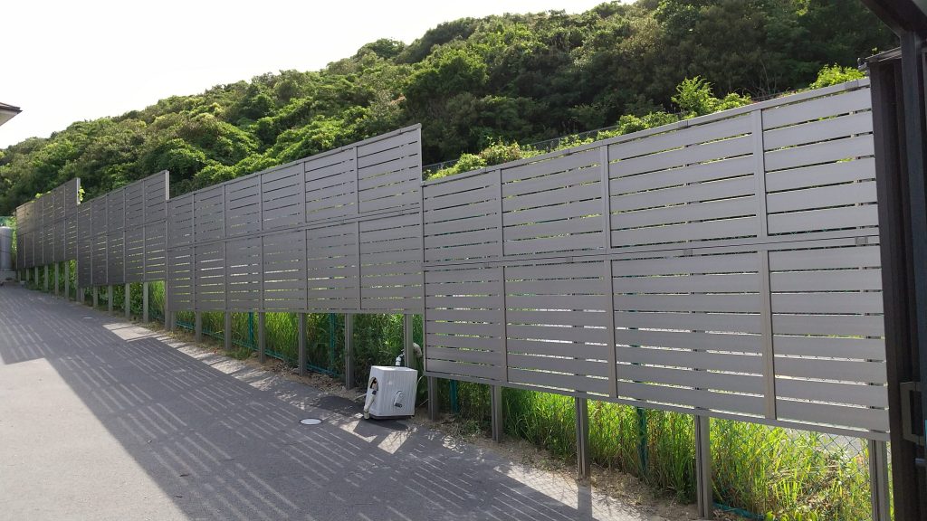 ゲート・フェンスの設置工事／淡路島／淡路市／Ｈ様邸