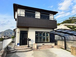 外壁と屋根の塗装／路島／洲本市／Ｈ様邸　　