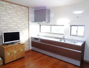 キッチンリフォームでお手入れがスムーズに／淡路島／洲本市
