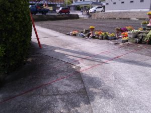 広いカースペースに最適な伸縮門扉のご提案／淡路島／洲本市