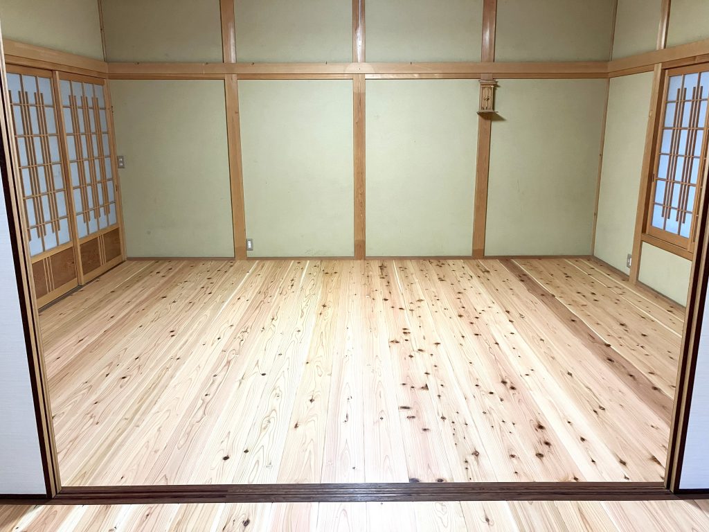 現代的な和モダンの空間へリノベーション／淡路島／洲本市
