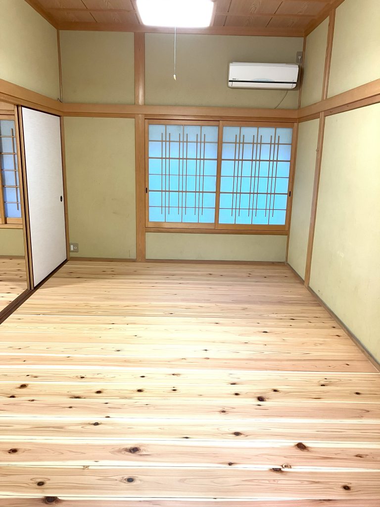 現代的な和モダンの空間へリノベーション／淡路島／洲本市