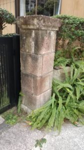 重厚感ある和風門柱と安全性重視のブロック塀｜外構リフォームで住まいの品格向上／淡路島／淡路市