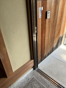 180cm以上でも安心｜リシェント玄関引戸で広々玄関に／淡路島／淡路市