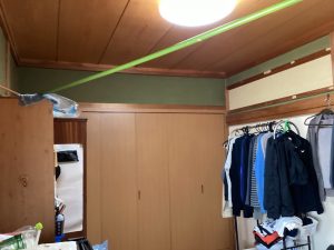 2室を1室に間取り変更｜収納力アップ＆西海岸が見える洋室リフォーム事例／淡路島／淡路市