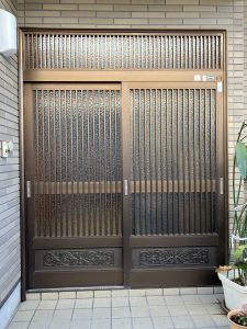 玄関引戸をLIXIL「リシェントS58型」に交換｜ランマなし仕様で開口高さアップ！／淡路島／淡路市