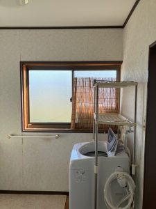 浴室・脱衣室をまとめてリフォーム｜システムバス＋無垢フローリングであたたかく心地よい水まわりに／淡路島／淡路市